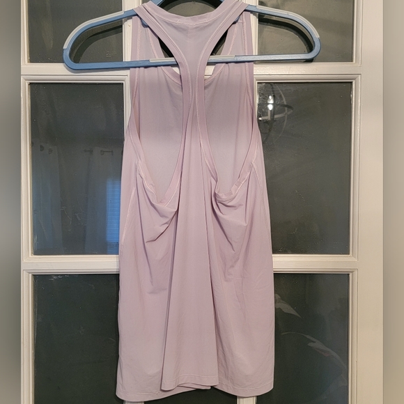Athleta Light Lilac Racerback Tank GUC size small - Picture 4 of 4